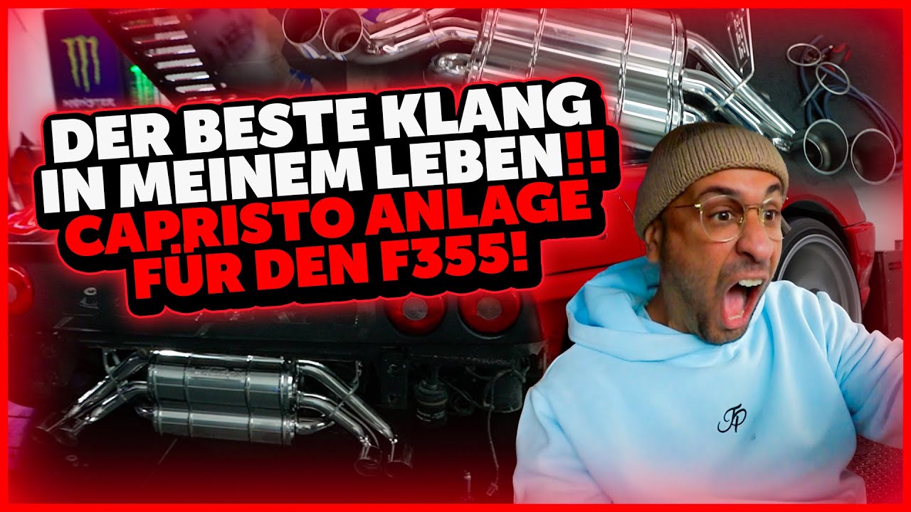 JP Performance - Der beste Klang in meinem Leben!! Capristo Anlage für den Ferrari F355!