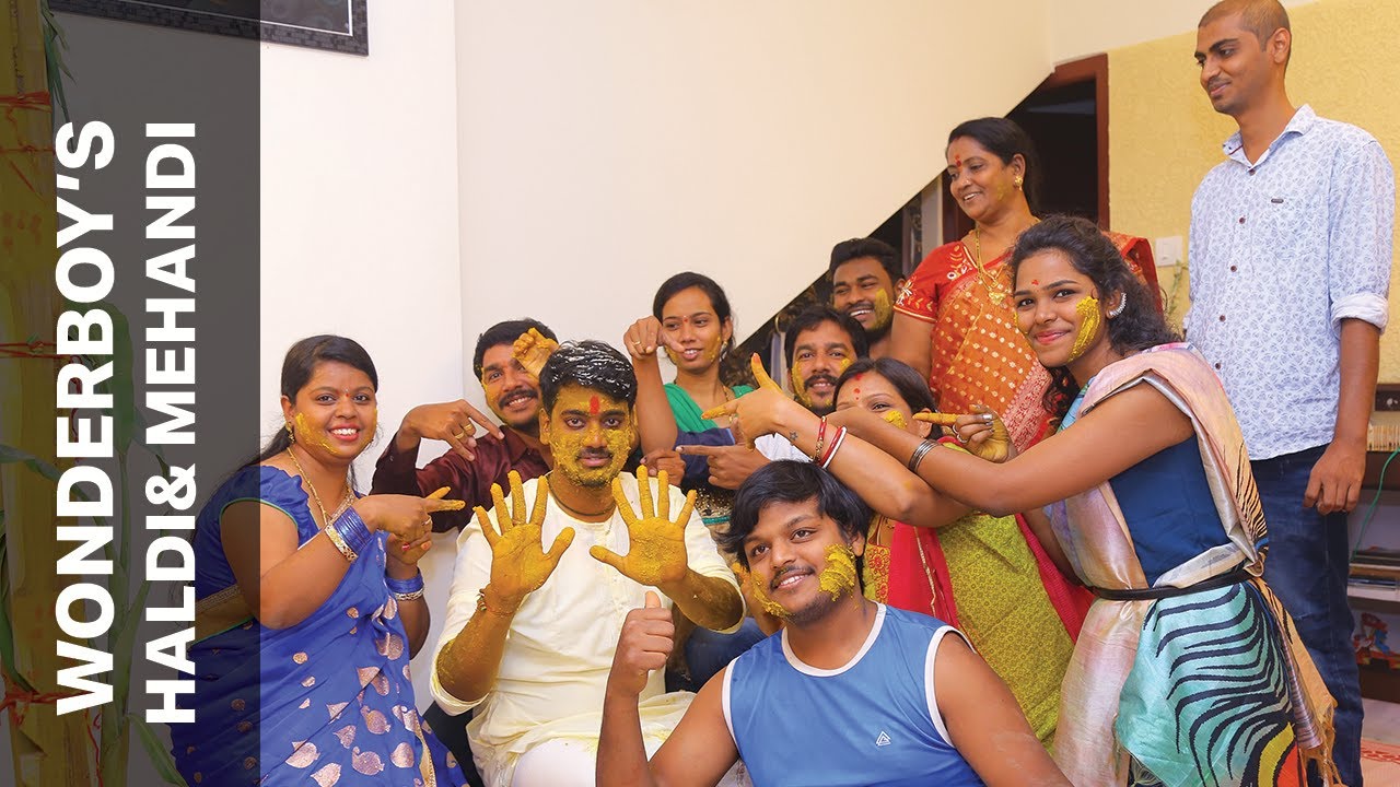 Wonderboy,s Haldi Mehandi