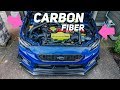 MUST HAVE! CARBON OLM/SUBISPEED FENDER SHROUDS | 2015-2020 SUBARU WRX STI
