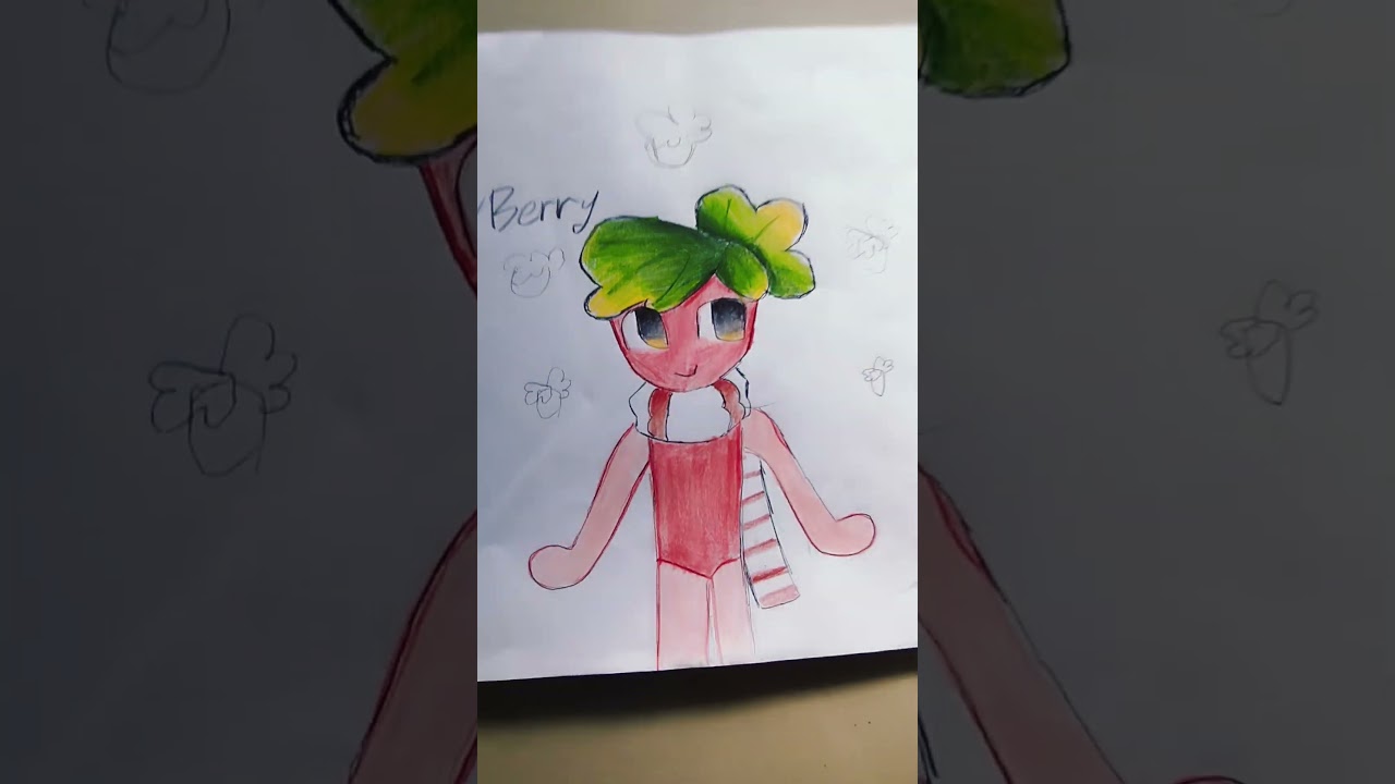 i'm , i'm strawberry!! ft:sprout#drawing #dandysworld #sprout