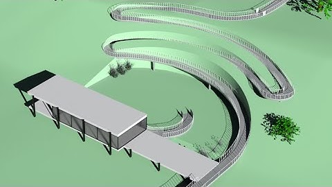 Drafting a perfect compliant curved ramp in AutoCAD to export to 3ds Max (Courtesy Adam Nohel)
