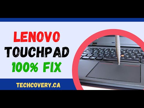 Lenovo Touchpad Not Working 100 Fix