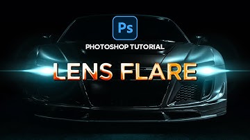 How To Create Lens Flare Lighting Effects From Scratch | Photoshop Tutorial | Photo Manipulation