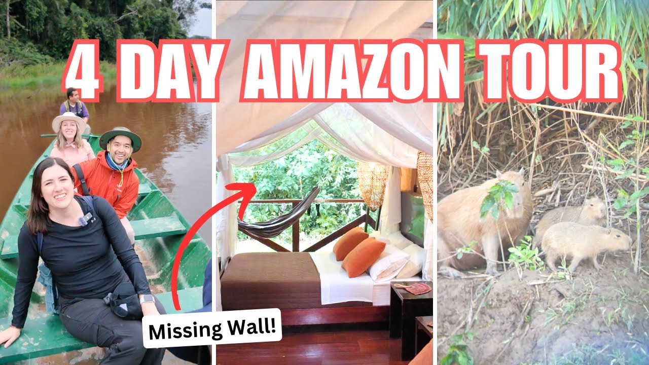 Exploring the Amazon Rainforest in PERU! 🇵🇪 Ultimate Travel Adventure ...