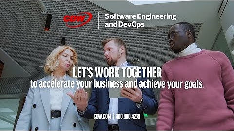 Modernize & Streamline Your Software Operations with CDW