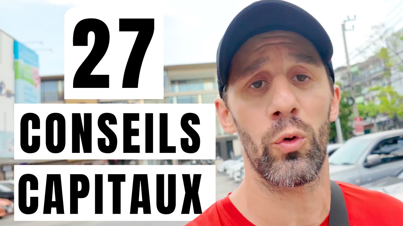 27 choses que j'aurais aimé savoir avant de visiter la Thaïlande