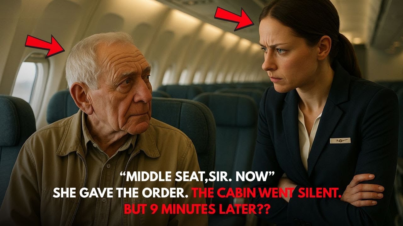 Elderly Veteran Gave Up His Seat — 9 Minutes Later, the Pilot Stopped the Flight and Saluted Him