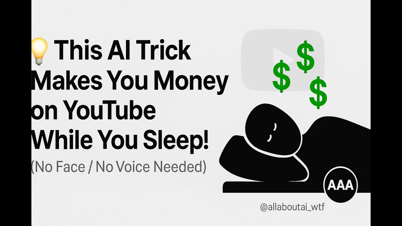 This AI Trick Makes You Money on YouTube While You Sleep! (No Face / No ...
