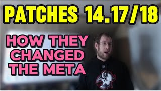How Patches 14.17/14.18 Changed Lol Esports