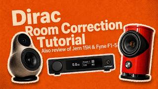 Dirac Live Tutorial with miniDSP SHD Studio & JERN 15H & Fyne F1-5