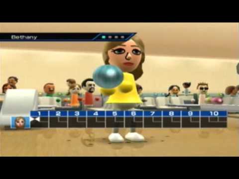 Let's Play Wii Sports #2 Strike! (Bowling)