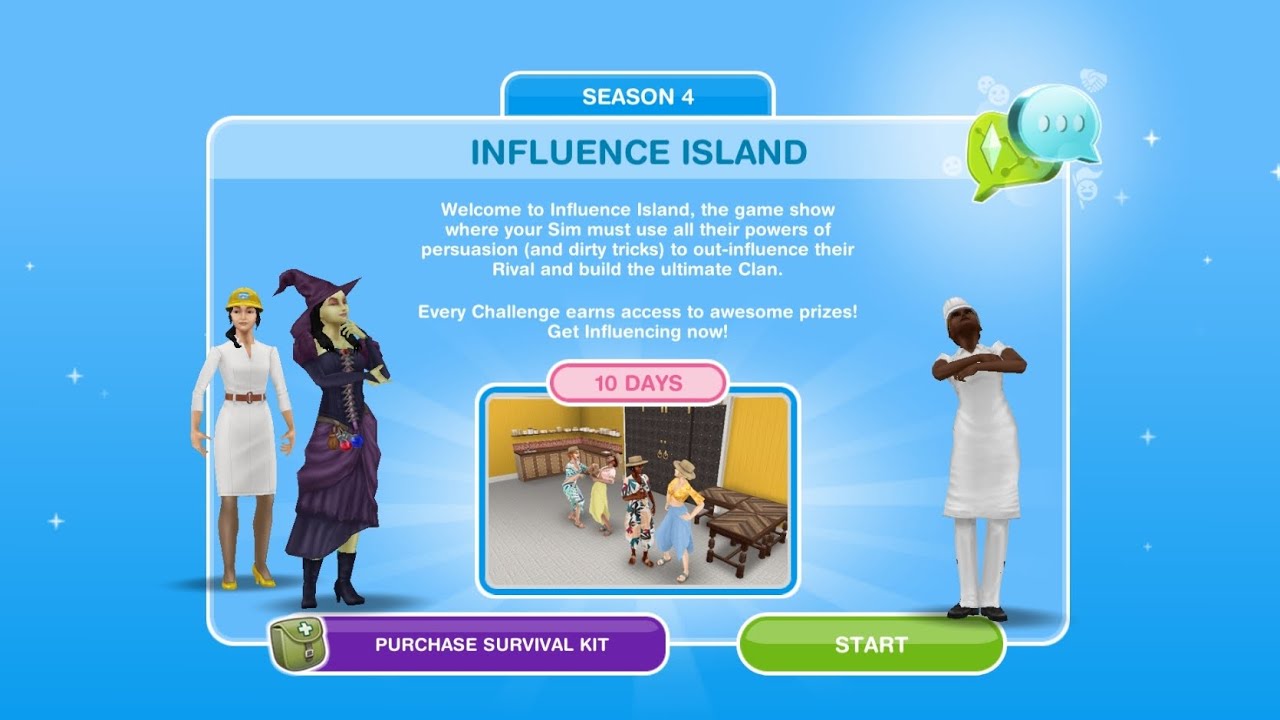 INFLUENCE ISLAND SEASSON 4 MORRACAN KITCHEN THE SIMS FREEPLAY