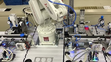 Festo MPS D with Mitsubishi Robot RV 2SD 171228