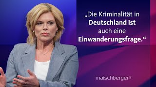 Julia Klöckner und Andreas Audretsch über die Wirtschafts- und Sozialpolitik der Ampel |maischberger