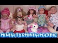 Mostrando minha  coleção #bonecareborn MADDIE ATUALIZADA #cutebaby 🩷🩵🫶👏