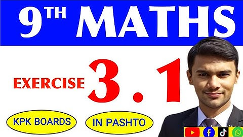 Exercise 3.1 Class 9 Maths KPK Boards in pashto | Maths Class 9 KPK Board Chapter 3 logarithms 