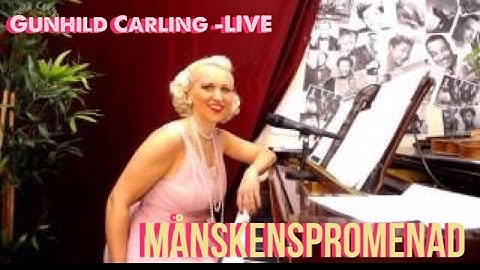 En Månskenspromenad - Gunhild Carling Live - TV show for jazz Lovers every Sunday