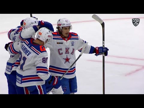 Marat Khusnutdinov first KHL goal