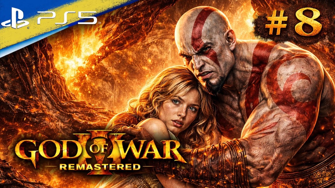 God of War 3 Remastered #8 - РЯТУЄМО ДІВЧИНУ ПАНДОРУ | Проходження українською