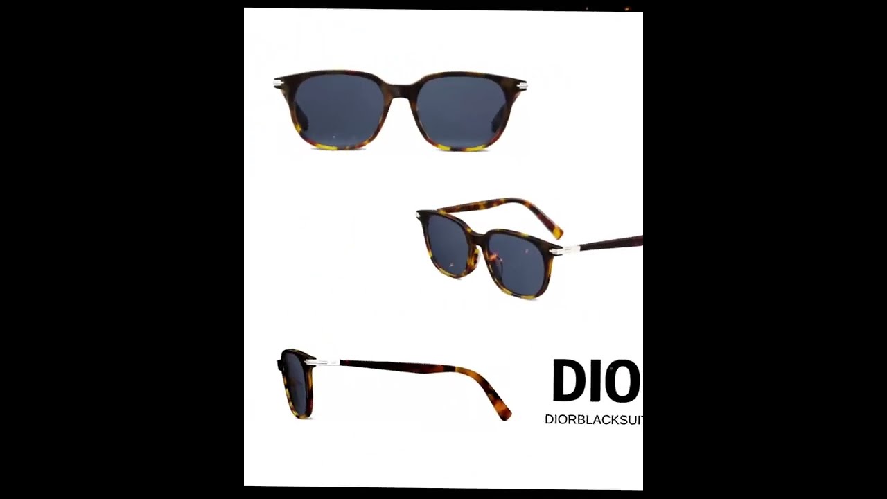 DIOR SUNGLASSES DIORBLACKSUIT S12F 