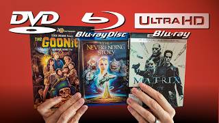 WHAT'S THE DIFFERENCE? | DVD, Blu-ray, 4K Blu-ray Discs Explained! | Home Theater Basics