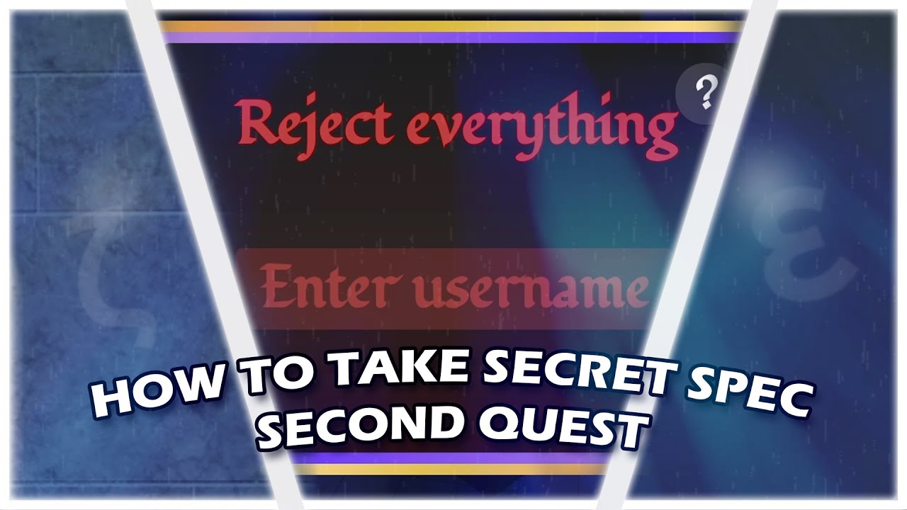 How To Take/All Greek Letters Locations of The Second Secret Spec Quest
