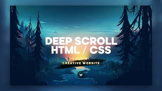 [WebDesign Master] Создание красивого сайта с 3D эффектом при скролле (HTML + CSS)