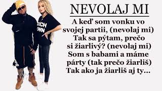 SIMA feat. KALI - NEVOLAJ MI (Text/Lyrics) chords