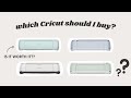 WHICH CRICUT SHOULD I BUY 2021 | Comparison of 4 Cricut Machines Cricut Explore 3 vs. Cricut Maker 3