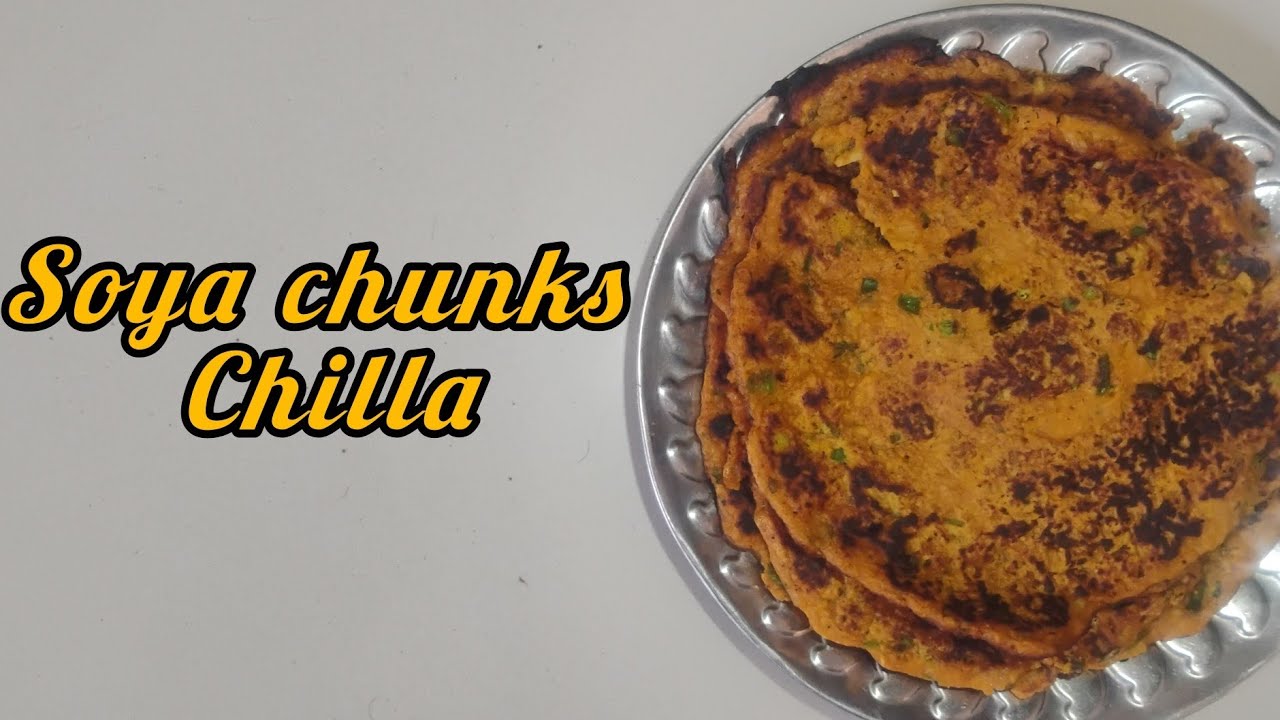 Soya chunks chilla | सोया वडी का चिला | Tasty & healthy | 