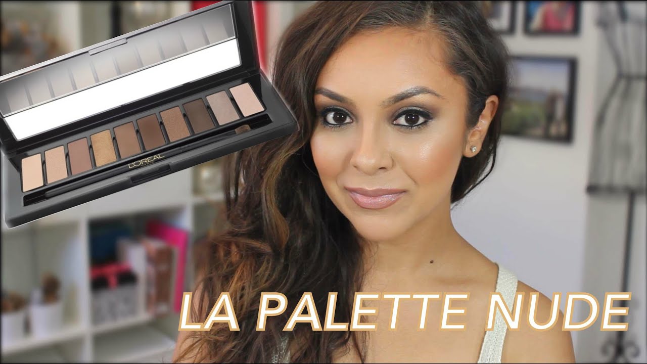 LOreal La Palette Nude Rose - Review and Swatches 