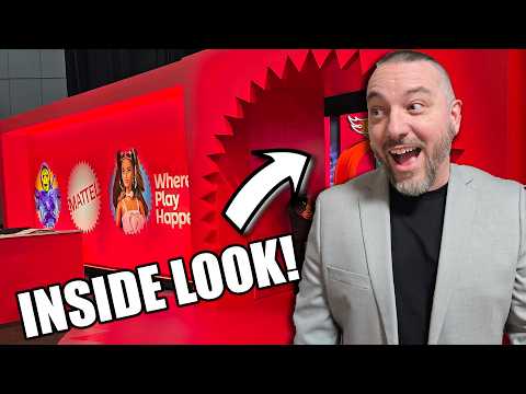 Exclusive Tour of the Incredible Mattel Showroom at Toy Fair!