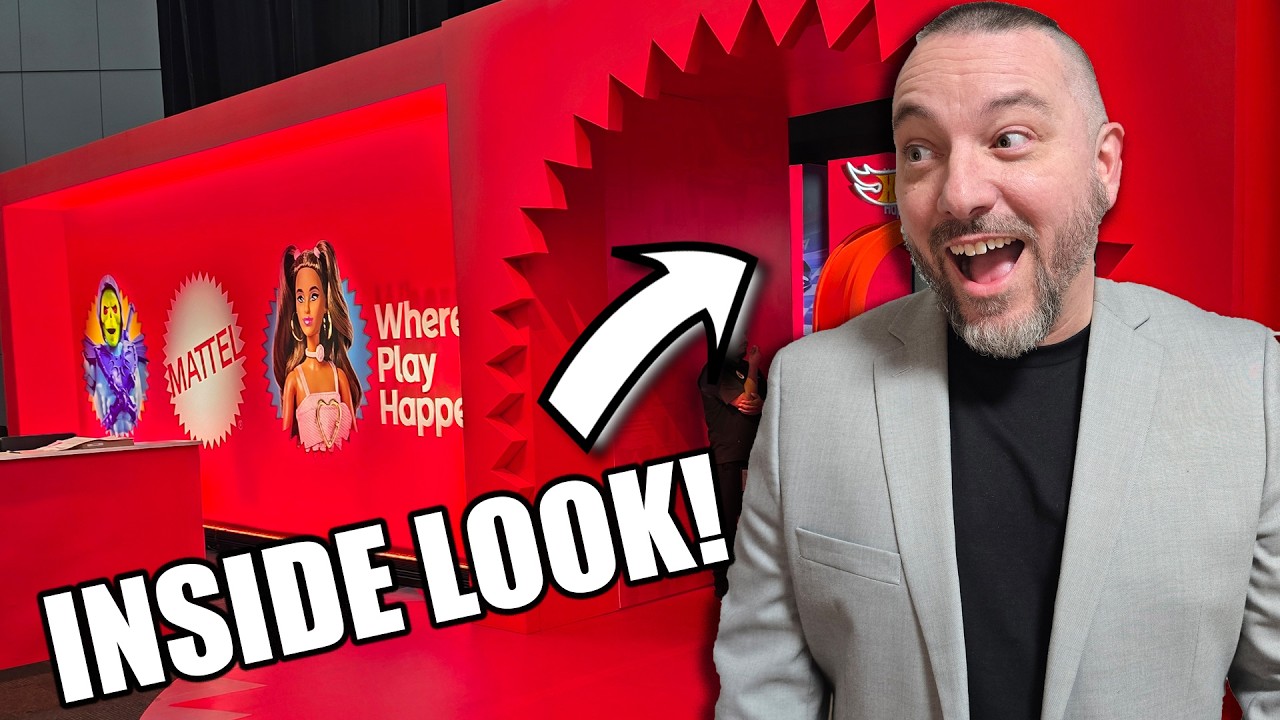 Exclusive Tour of the Incredible Mattel Showroom at Toy Fair!