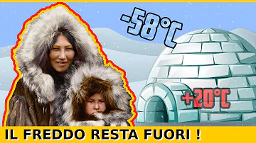 Come fanno gli eschimesi a vivere negli igloo?