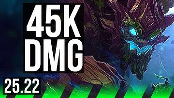 MAOKAI vs MASTER YI (JGL) | 45k DMG | NA Master | 25.22