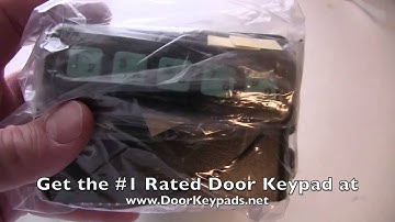 #1 Best Wireless Door Keypad for Cars, Trucks, SUVs. Motorhomes, & 18 Wheelers