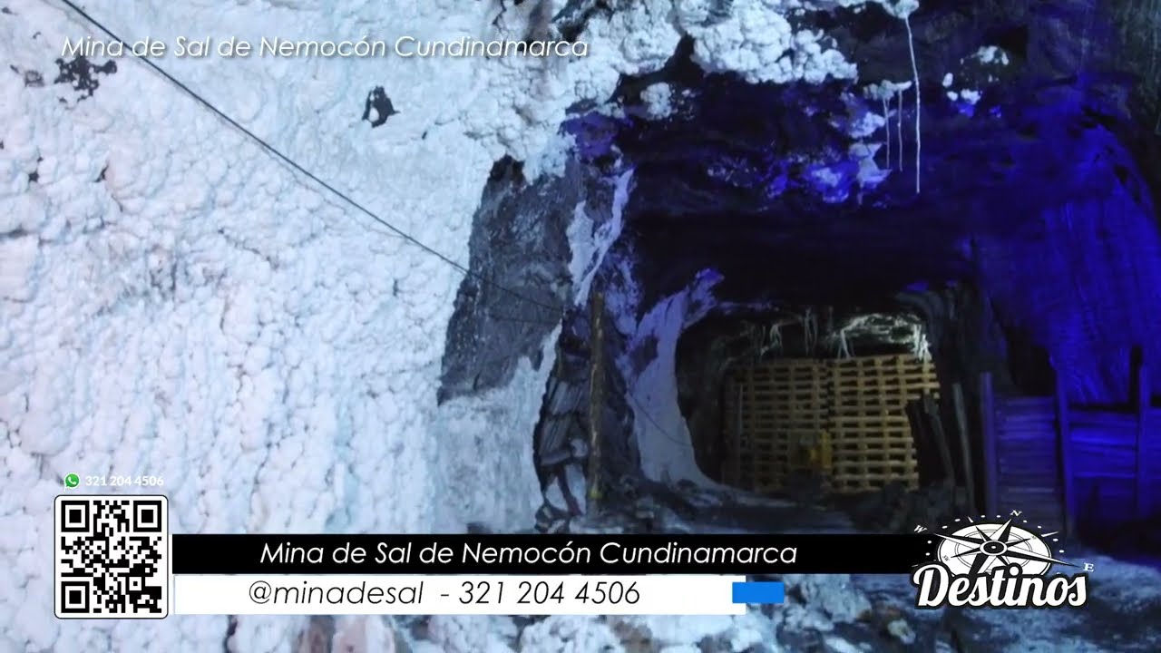 Conoce la #ciudad de las Estalactitas en la #mina de sal de nemocón en #nemocón #cundinamarca