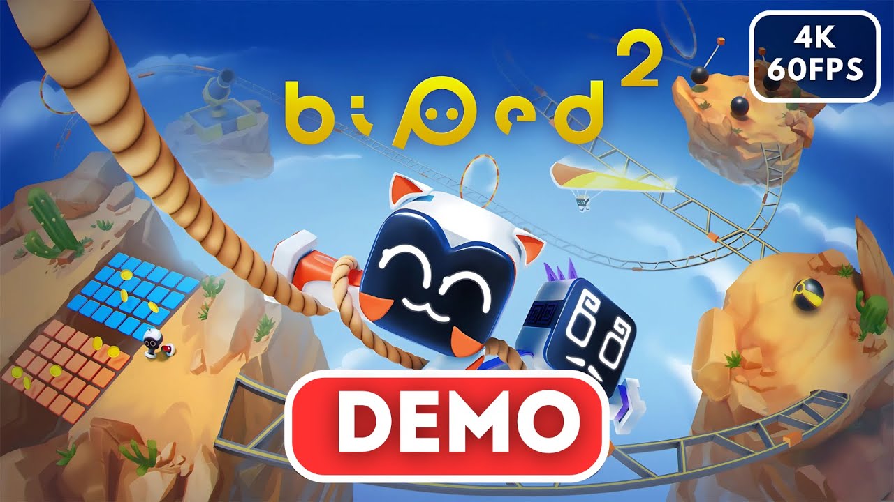 BIPED 2 DEMO Gameplay (4K 60FPS) No Commentary