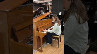 Schimmel 112 Upright Piano Walnut Polyester | Short Demo | Sherwood Phoenix