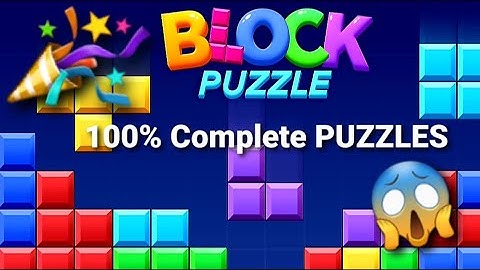 Block Puzzles Game 100%Puzzles Complete/ Classic & Rainbow Puzzle Game #viral #fypシ @HSAGameplay143 