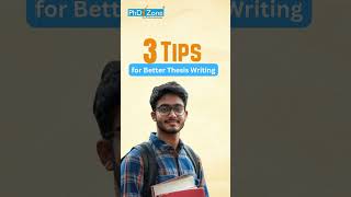 ✋ WAIT.. You’re writing your thesis without these 3 tips? Click play! ▶️
