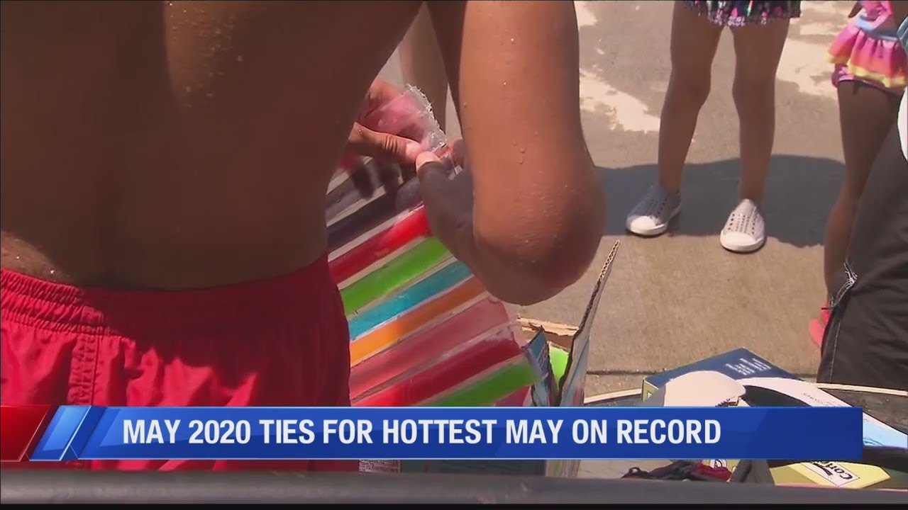 Temperature spike: Earth ties record high heat May reading - YouTube