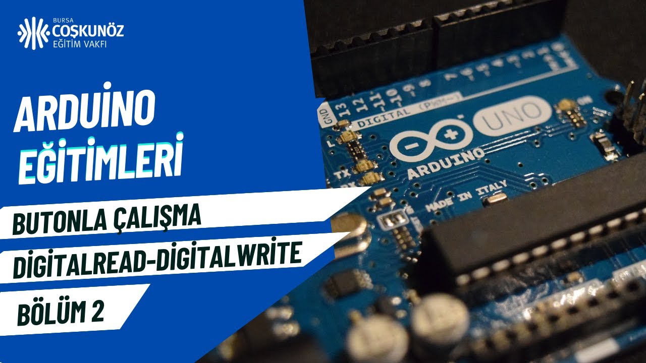 Ready go to ... https://www.youtube.com/watch?v=wt7gIugiV1wu0026t=8sArduino [ Arduino'da Butonla ÃalÄ±Åma DigitalRead ve DigitalWrite KomutlarÄ± NasÄ±l ÃalÄ±ÅÄ±r ?]