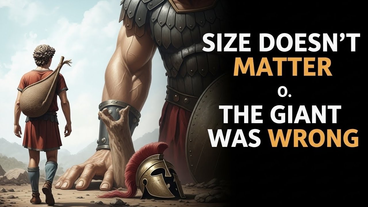 Библейская история о Давиде и Голиафе | Мальчик, победивший страх