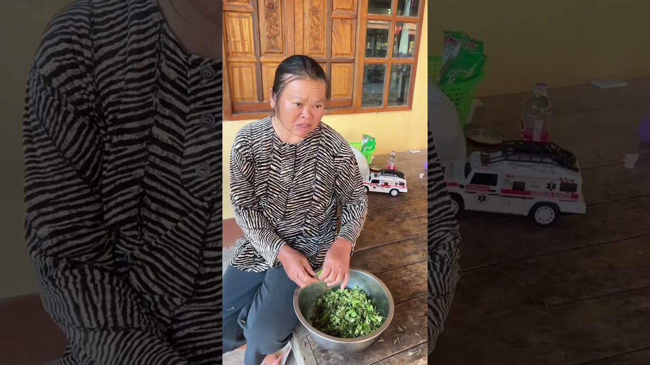 ซุปผักสังข์กับบรรยากาศบ้านกลางทุ่งที่สดชื่น #สาวหวานบ้านกลางทุ่ง