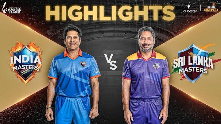 India Vs Sri Lanka | Full Highlight | International Masters League | Colors Cineplex