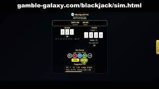 Blackjack Simulator with Live Card Counting – Free Practice Tool !!