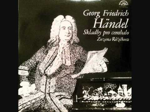 Zuzana Ruzickova Handel Suite in B flat major