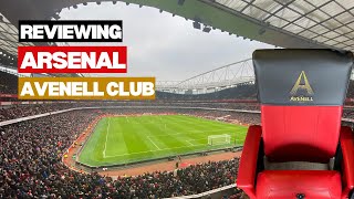 Reviewing Arsenal hospitality inside Avenell Club