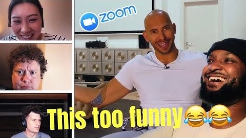 Andrew tate zoom call trolling video /Reaction!//
